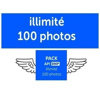 DNP  Pack API ANTS Temps illimite 100 photos