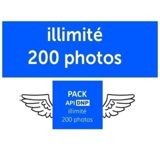DNP  Pack API ANTS Temps illimite 200 photos