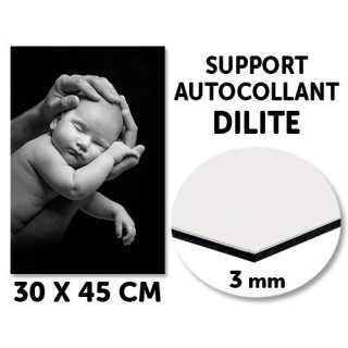 SUPPORT AUTOCOLLANT DILITE EPAISSEUR 3mm, 30x45cm