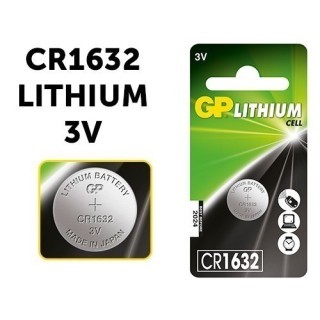 GP  PILE CR1632  LITHIUM 3V (10)