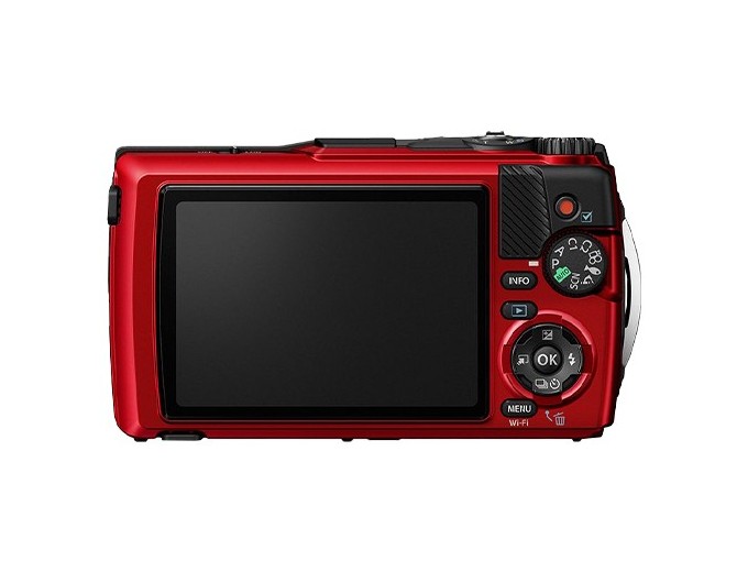 OLYMPUS TG-7  Rouge   C-mos 12 mp 25-100  etanche
