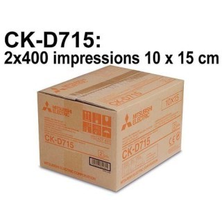 Mitsubishi 2x400 PHOTOS 10x15  CPD70DW-S   707DW-S