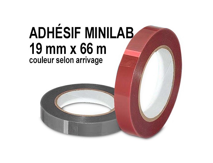 ADHESIF MINILAB 19MM x 66M