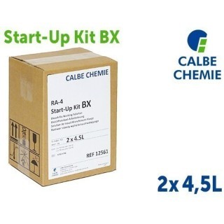 CALBE RA4 START-UP kit BX 2x45L BLANCHIMENT FIXAG