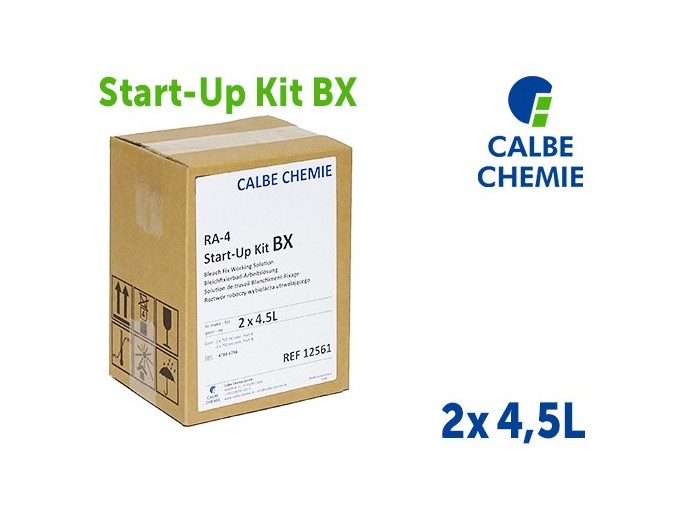 CALBE RA4 START-UP kit BX 2x45L BLANCHIMENT FIXAG