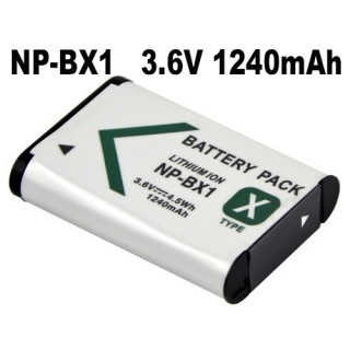 BATTERIE SONY NPBX1 POUR DSC-RX100