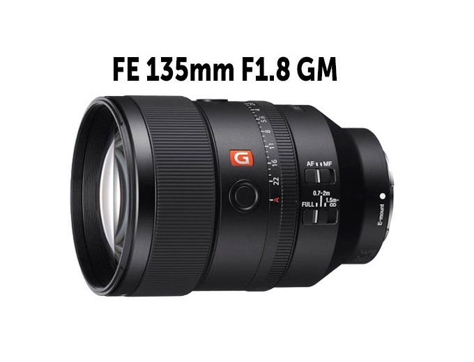 SONY  OBJECTIF FE 135mm F18 GM