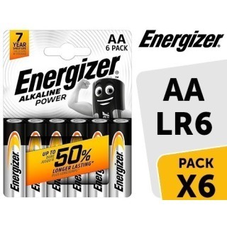 ENERGIZER AA  CTE 6  LR6 'ALCALINE POWER' (12)