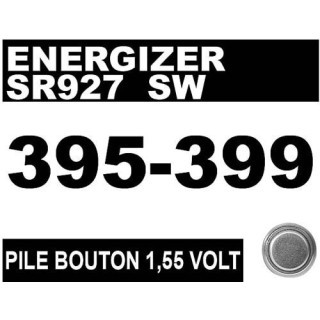 ENERGIZER PILE 395-SR927SW   399-SR927W 1,55V (10)