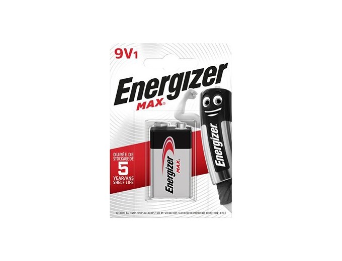 ENERGIZER BLIST 6LR61 ALCALINE POWER 9 VOLTS (12)