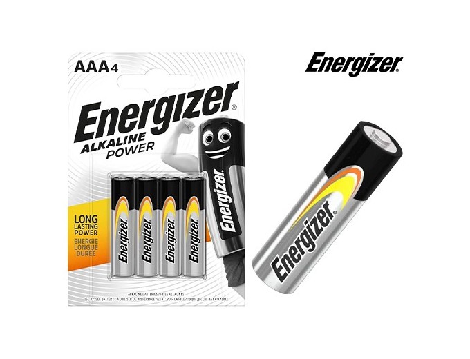 ENERGIZER AAA CTE 4 LR03 'ALCALINE POWER' (12)