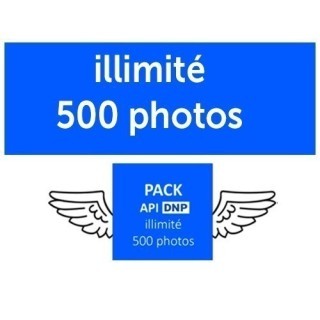 DNP  Pack API ANTS Temps illimite 500 photos