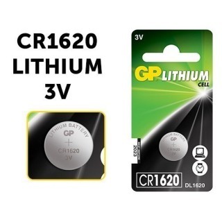 GP  PILE CR1620  LITHIUM 3V (10)