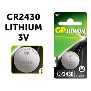 GP  PILE CR2430  LITHIUM 3V (10)