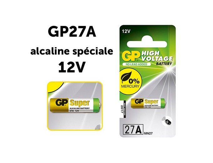 BL 1 PILE SPECIALE ALARME TELECOM 12V (1O)