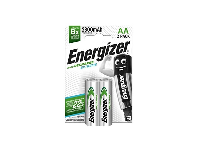 ENERGIZER BLISTER 2 ACCUS R6 NiMH 2300 mAh (12)