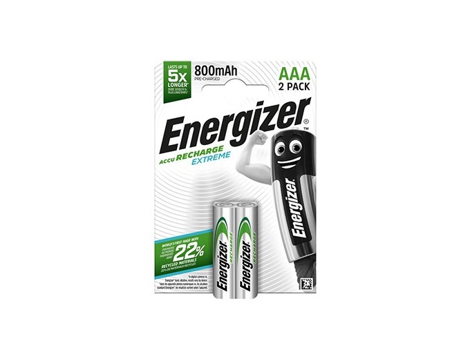 ENERGIZER BLIST 2 ACCUS R3-AAA NiMH 800 mAh (12)