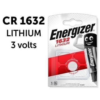 ENERGIZER   PILE CR1632 LITHIUM 3V (10)