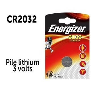 ENERGIZER   PILE CR2032 LITHIUM 3V (10)