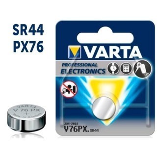 PILE VARTA   SR44   PX 76   oxyde d'argent
