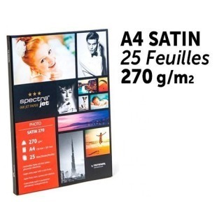 Spectrajet  boite A4 satin  270G 25f