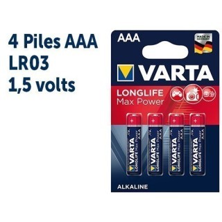 PILE VARTA  4 LR03  Longlife Max Power