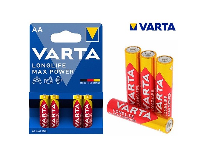 PILE VARTA  4 LR6  Longlife Max Power