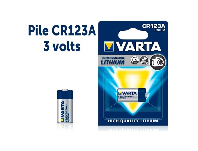 PILE VARTA  CR123  3V (10)