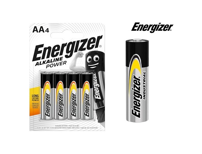 ENERGIZER AA CTE 4  LR6 'ALCALINE POWER' (12)
