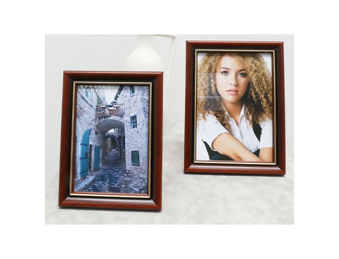 Deknudt cadre bois brun S407