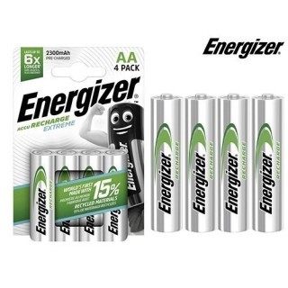 ENERGIZER * BLISTER 4 ACCUS R6 NiMH 2300 mAh (12)