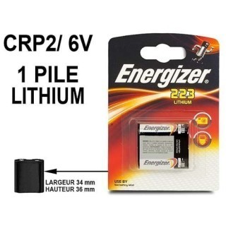 ENERGIZER   PILE CRP2 LITHIUM 6V (6)