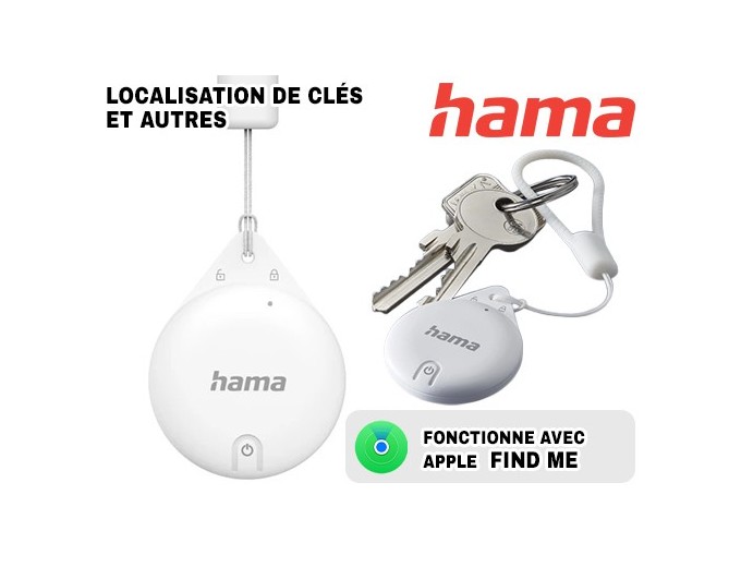 HAMA LOCALISATION DE CLES ET AUTRES POUR APPLE