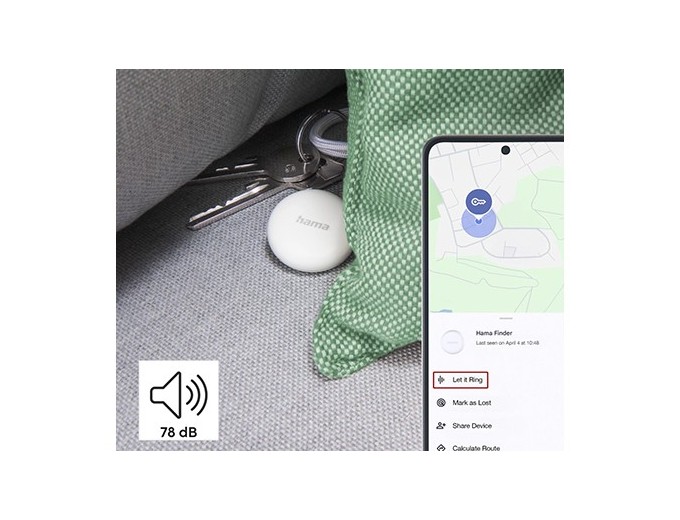 HAMA LOCALISATION DE CLES ET AUTRES POUR ANDROID