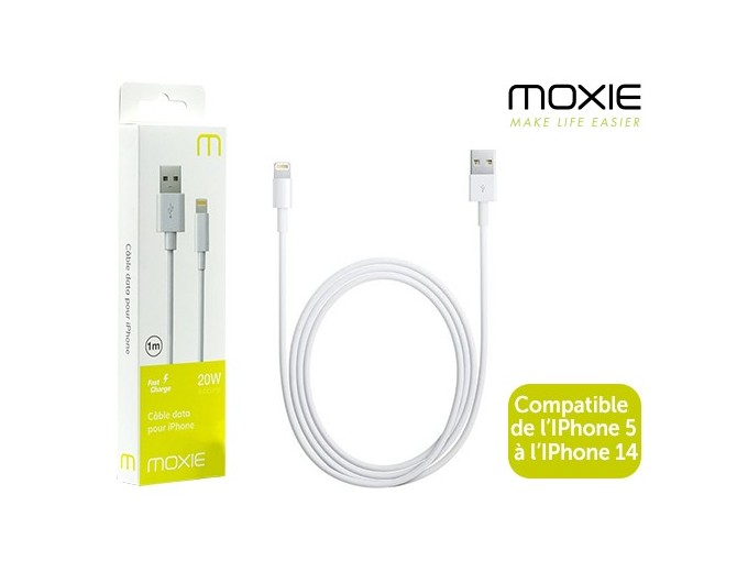 CABLE DATA POUR I PHONE GENERATION 5 6 7  (1)
