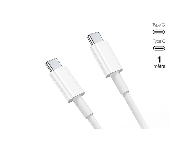 CABLE CHARGE MOXIE TYPE C VERS TYPE C 1M 3A (1)