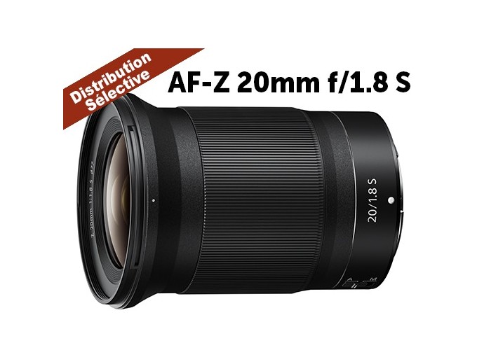 OBJECTIF NIKON NIKKOR Z 20mm F 18S