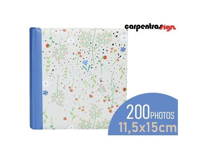 WALTHER ALBUM 11,5X15 MEMO  NATURE4  200P ROUGE
