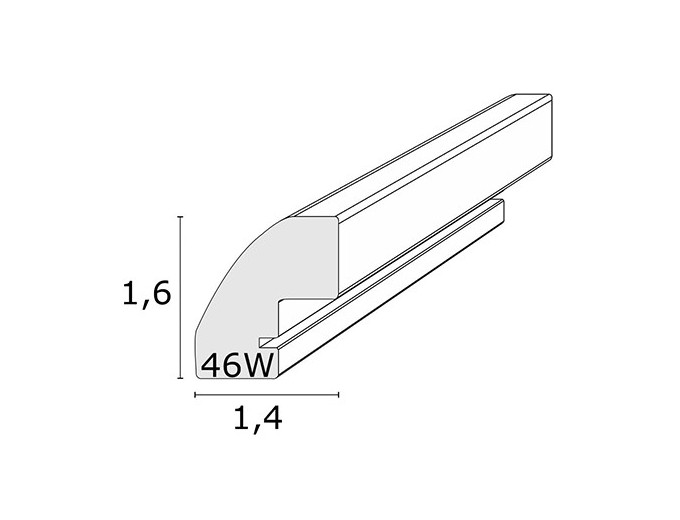 DEKNUDT CADRE BOIS BISEAU BLANC MULTIVUE 3 P 10X15