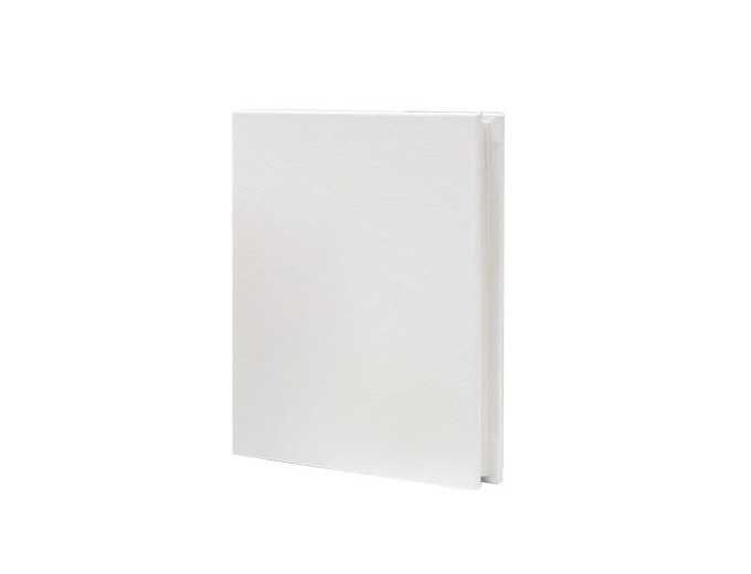 DEKNUDT ALBUM SIMILI CUIR 13X18 10 PHOTOS BLANC