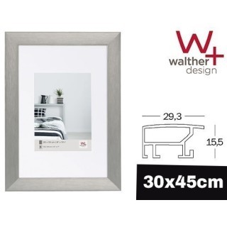 WALTHER CADRE ALULINE 30x45 ALU BROSSE SILVER