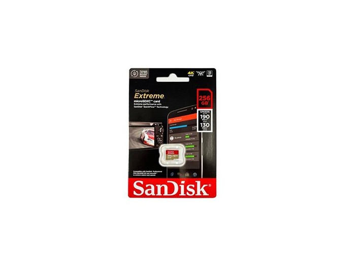 SANDISK Micro SD Extreme 256Go cl 10 avec ada  new