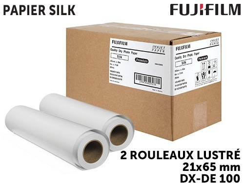 FUJI PAP DX-DE100 *deux* rlx Silk 250G 15.2x65m