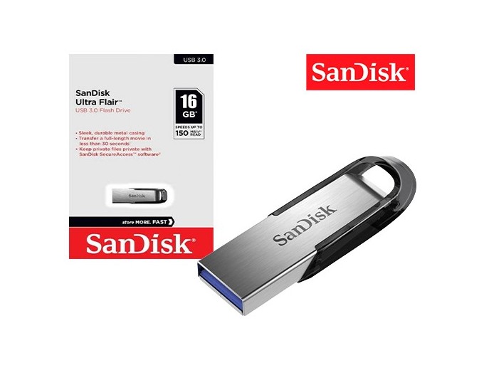 SanDisk Cle Memoire 16 Go ULTRA FL USB 3.0 150mb s