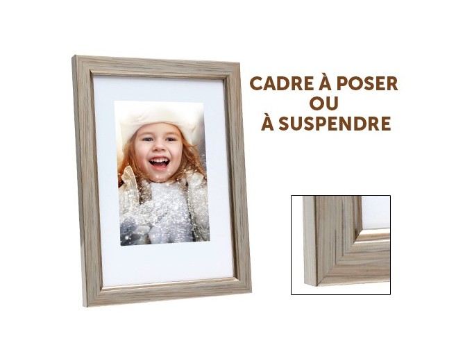 Deknudt cadre résine biseau assorti S46AD