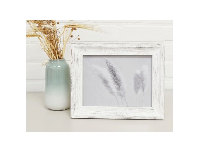 Deknudt cadre bois peint à la main S67UF