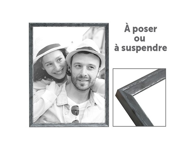 Deknudt cadre résine avec filet argenté S46DF