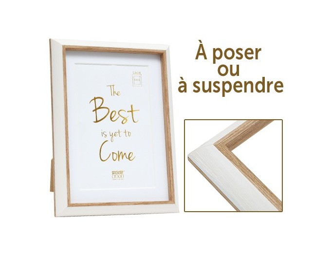 Deknudt cadre résine biseau passe partout S46WG