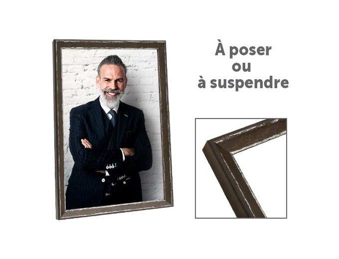 Deknudt cadre résine avec filet argenté S46DF