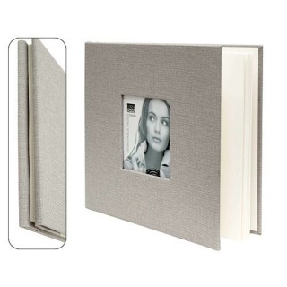 DEKNUDT ALBUM A COLLER 20X20 20 FEUILL TISSU GRIS